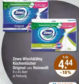 V Markt Zewa wisch&weg küchentücher original Angebot