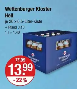 V Markt Weltenburger kloster hell Angebot