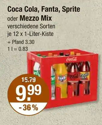 V Markt Coca cola Angebot