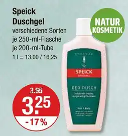 V Markt Speick duschgel Angebot