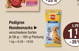 V Markt Pedigree hundesnacks Angebot