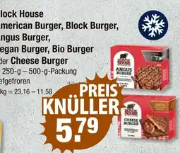 V Markt Block house american burger Angebot