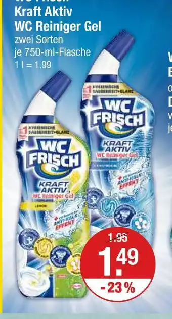 V Markt Wc frisch kraft aktiv wc reiniger gel Angebot