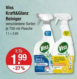 V Markt Viss kraft&glanz reiniger Angebot