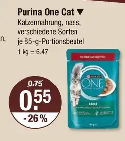 V Markt Purina one cat Angebot