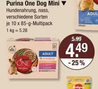 V Markt Purina one dog mini Angebot