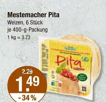 V Markt Mestemacher pita Angebot