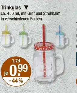 V Markt Trinkglas Angebot