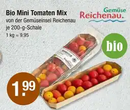 V Markt Gemüse reichenau bio mini tomaten mix Angebot