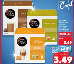 Kaufland Nescafé dolce gusto café au lait Angebot