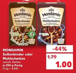 Kaufland Mondamin soßenbinder Angebot