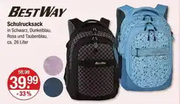 V Markt Bestway schulrucksack schwarz Angebot
