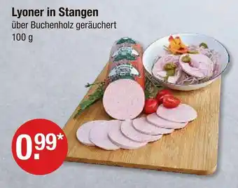 V Markt Lyoner in stangen Angebot