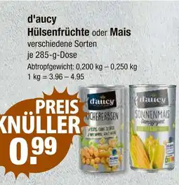 V Markt D'aucy hülsenfrüchte Angebot