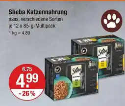 V Markt Sheba katzennahrung nass Angebot