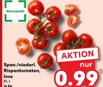 Kaufland Span./niederl. rispentomaten Angebot