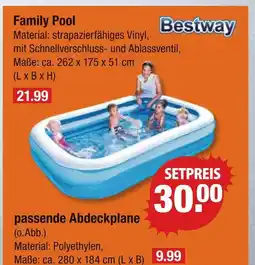 V Markt Bestway family pool Angebot