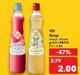 Kaufland Yo pink paradise sirup Angebot