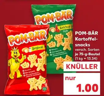 Kaufland Pom-bär kartoffelsnacks original Angebot