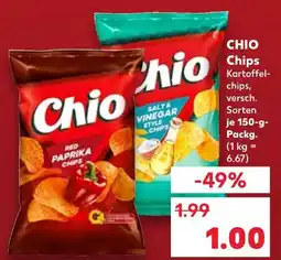 Kaufland Chio chips red paprika Angebot
