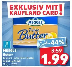 Kaufland Meggle joghurt butter Angebot