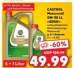 Kaufland Castrol motorenöl 5w-30 ll edge Angebot