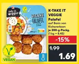 Kaufland K-take it veggie vegane falafel Angebot