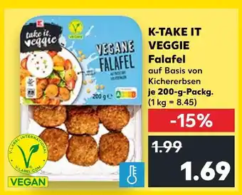 Kaufland K-take it veggie vegane falafel Angebot