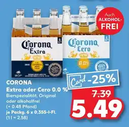 Kaufland Corona corona extra Angebot
