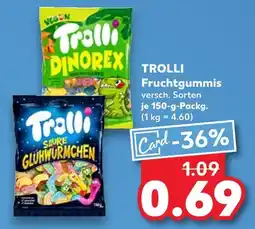 Kaufland Trolli dinorex Angebot