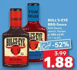 Kaufland Bull's-eye original bbq-sauce Angebot