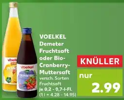 Kaufland Voelkel demeter fruchtsaft Angebot