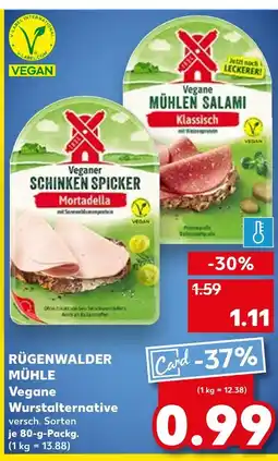 Kaufland Rügenwalder mühle vegane schinken spicker mortadella Angebot