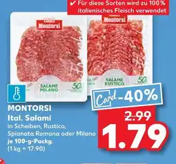 Kaufland Montorsi salame milano Angebot