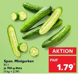 Kaufland Span. minigurken Angebot