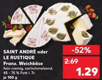 Kaufland Saint andré franz. weichkäse Angebot