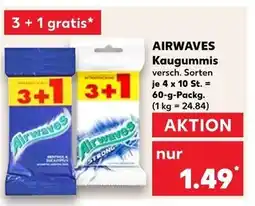 Kaufland Airwaves kaugummis Angebot