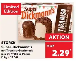 Kaufland Storck super-dickmann's mit tiramisu-geschmack Angebot