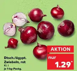 Kaufland Dtsch./ägypt. zwiebeln, rot Angebot