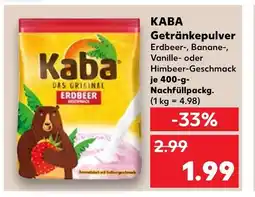 Kaufland Kaba getränkepulver erdbeer-geschmack Angebot