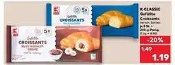Kaufland K-classic gefüllte croissants nuss-nougat-creme Angebot