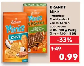 Kaufland Brandt minis kokos Angebot