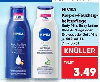 Kaufland Nivea reichhaltige body milk Angebot