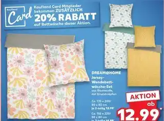 Kaufland Jersey wendebettwäsche-set Angebot