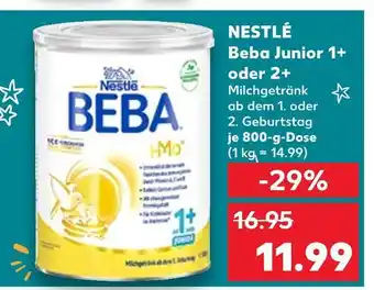 Kaufland Nestlé beba junior 1+ oder 2+ Angebot