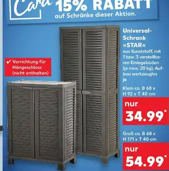 Kaufland Universal-schrank star Angebot