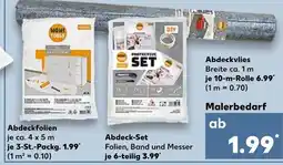 Kaufland Wow tools abdeckfolien Angebot