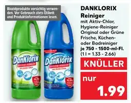Kaufland Danklorix reiniger original Angebot