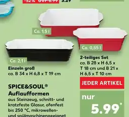 Kaufland Spice&soul auflaufform groß Angebot