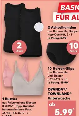 Kaufland Oyanda achselhemden Angebot